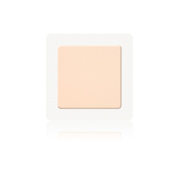 Kliniderm Foam Silicone border kiinnittyvä sidos 10 x 10 cm 5 kpl