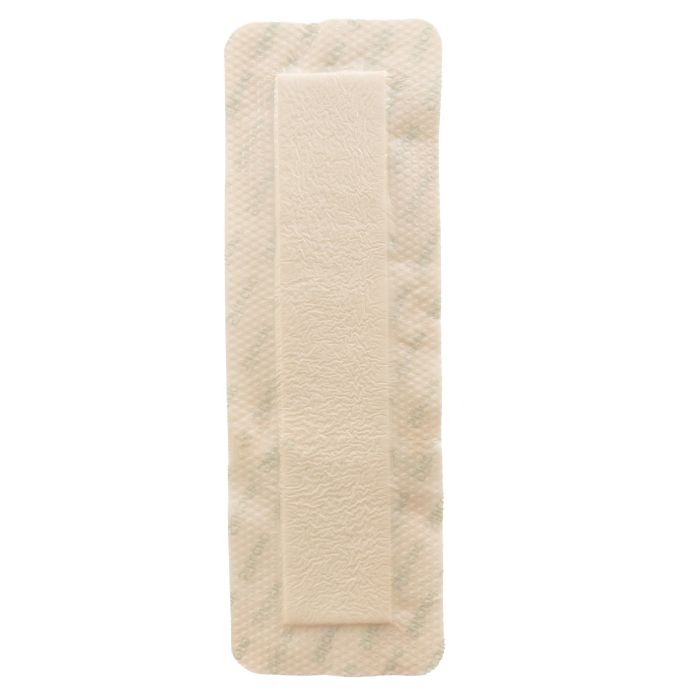 Kliniderm Foam Silicone Border kiinnittyvä sidos 10 x 30 cm 5 kpl