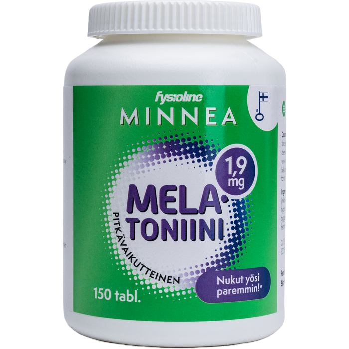 Minnea Melatoniini pitkävaikutteinen 1,9 mg 150 tabl kuva 2