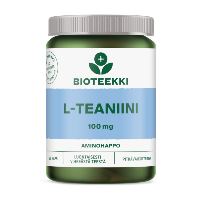 Bioteekki L-Teaniini 90 kaps