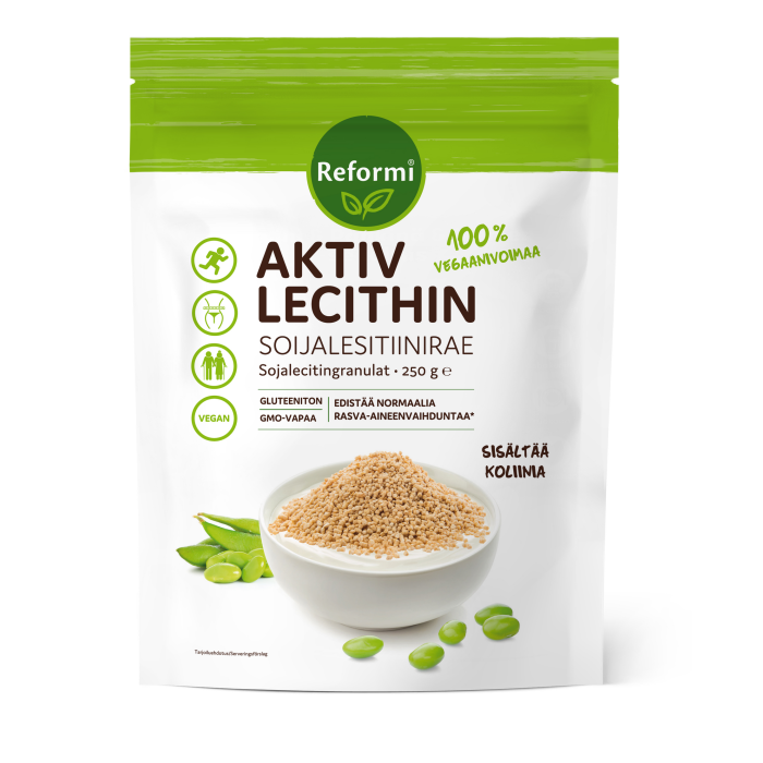 Reformi Aktiv Lecithin Soijalesitiinirae 250 g