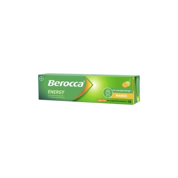 Berocca Energy Mango poretabletti 15 kpl