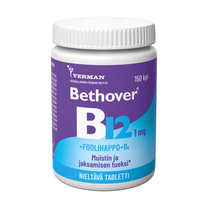 Bethover B12 + Foolihappo + B6 150 tabl kuva 3