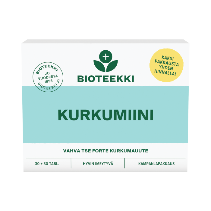 Bioteekki Kurkumiini 30 tabl kuva 3