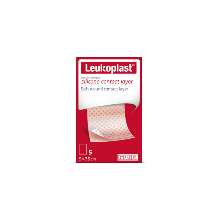 LEUKOPLAST CUTICELL CONTACT 5 CM X 7,5 CM (79991-02) 5 KPL kuva 1