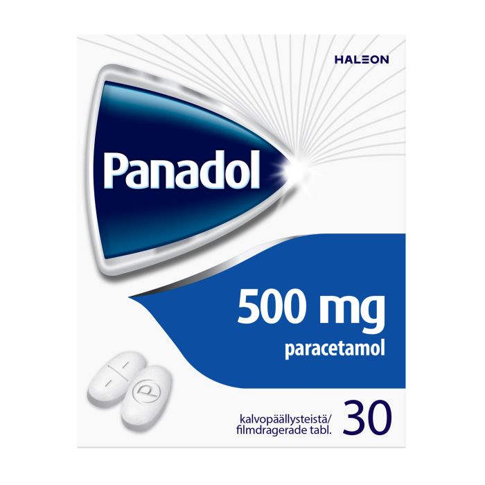 PANADOL tabletti, kalvopäällysteinen 500 mg 30 fol kuva 8