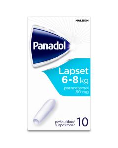 PANADOL peräpuikko 60 mg 10 kpl