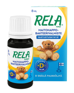 Rela tipat + D3 8 ml