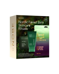 NOBE Forest Bath Skincare set: Foot-, Hand Cream + sheet mask 1 kpl