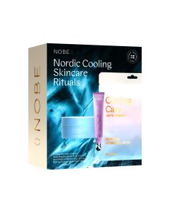 NOBE Cooling Skincare set: Eye serum, Eye patches + sheet mask 1 kpl