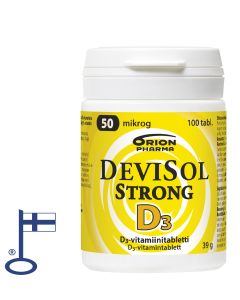 Devisol Strong 50 mikrog imeskelytabletti 100 kpl