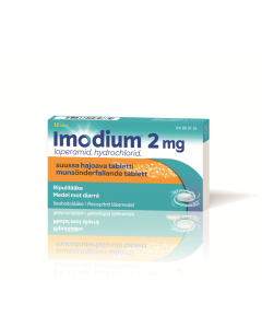IMODIUM tabletti, suussa hajoava 2 mg 12 fol