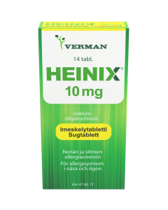 HEINIX imeskelytabletti, puristettu 10 mg 28 fol