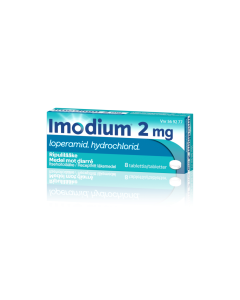 IMODIUM tabletti, kalvopäällysteinen 2 mg 8 fol