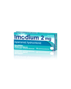 IMODIUM tabletti, kalvopäällysteinen 2 mg 16 fol