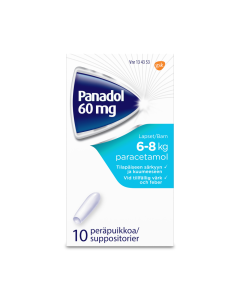 PANADOL peräpuikko 60 mg 10 kpl