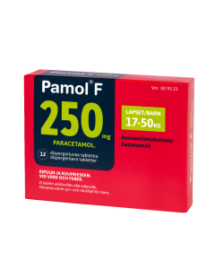 PAMOL F dispergoituva tabletti 250 mg 12 fol