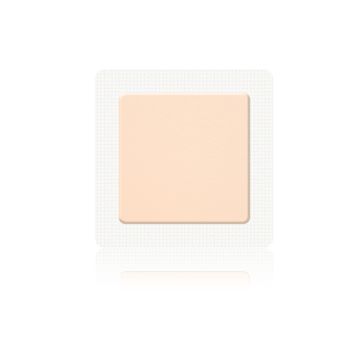 Kliniderm Foam Silicone border kiinnittyvä sidos 10 x 10 cm 5 kpl