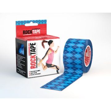 Rocktape Kinesioteippi Siniruutu 5cmx5m 1 rll