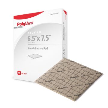 PolyMem Silver haavasidos 10x10 cm 15 kpl