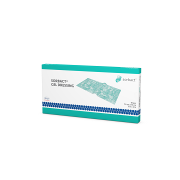 Sorbact Gel Compress 7,5 cm x 15 cm (98137) 10 kpl