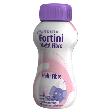 Fortini Multi Fibre Mansikka 4X200 ml