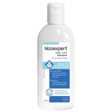 Nizoexpert Daily Care Shampoo, Dry & Sensitive Scalp 200 ml
