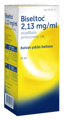 BISELTOC oraaliliuos 2,13 mg/ml 95 ml