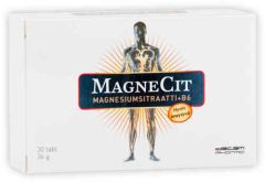 MagneCit Magnesiumsitraatti + B6-vitamiini 30 tabl