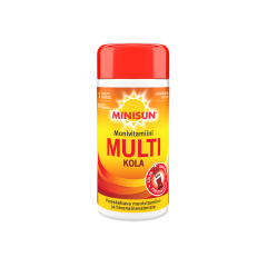 Minisun Monivitamiini Multi Kola 90 tabl