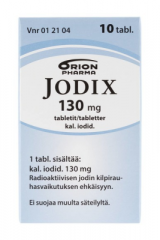 JODIX 130 mg tabl 10 kpl